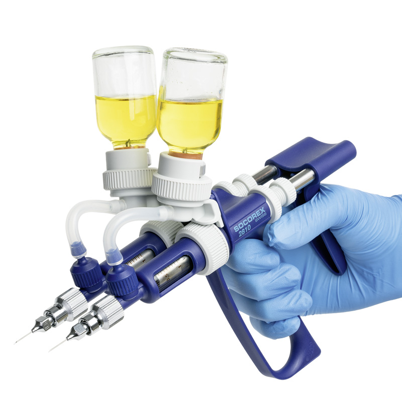 Socorex Syringe Ultra 2810 Handling