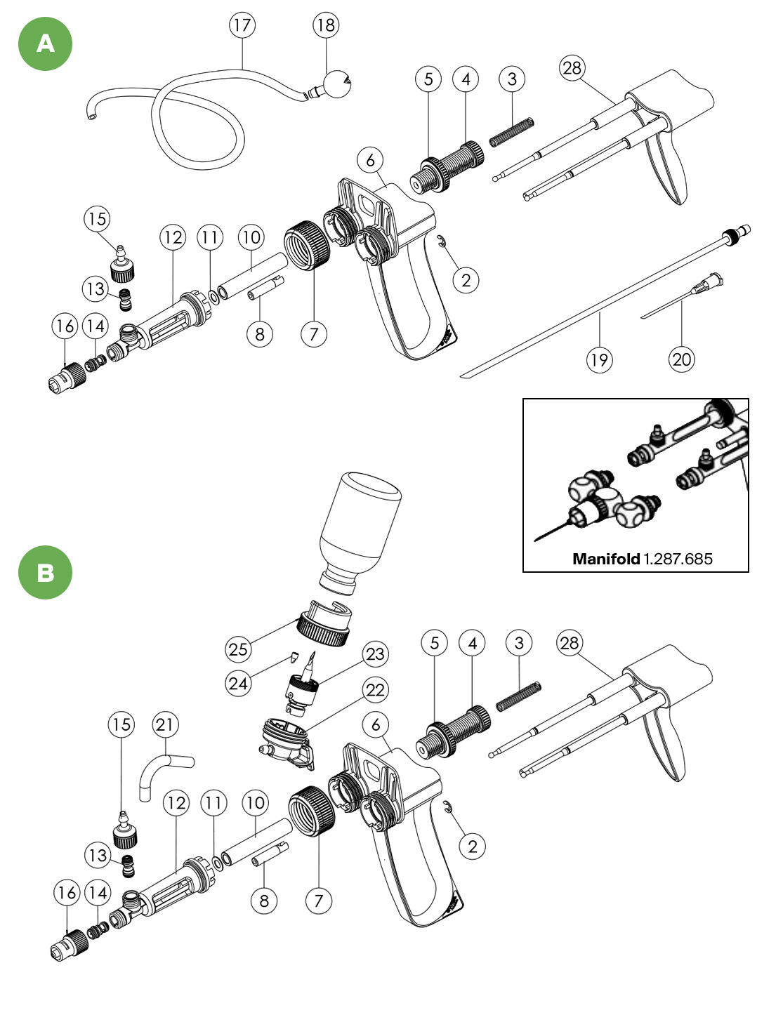 All Spare Parts 1810 Syringes